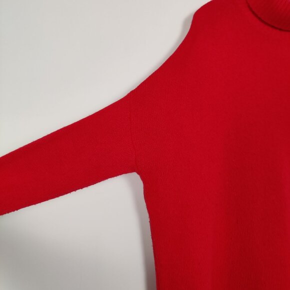 Zaket & Plover Women's Sweater Size S Red Cashmere Wool Cotton Viscose Casual - Picture 4 of 9